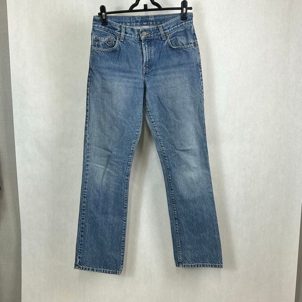 Vtg Lucky Brand Denim Jeans Womens Sz 6 / 28 Dungarees by Gene Montesano Made in